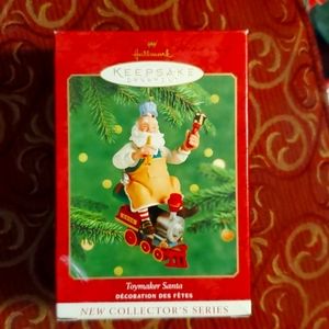 Toymaker Santa Hallmark Keepsake Ornament